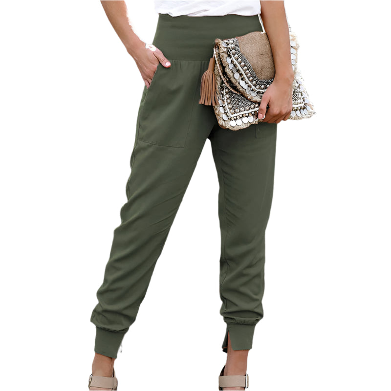 Frederica - Warm, well-worn cotton joggers