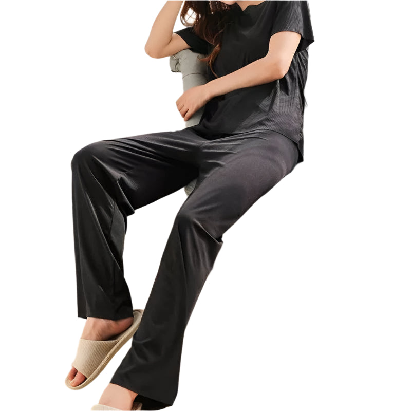 Willow - Comfortable Ice Silk Two-Piece Set