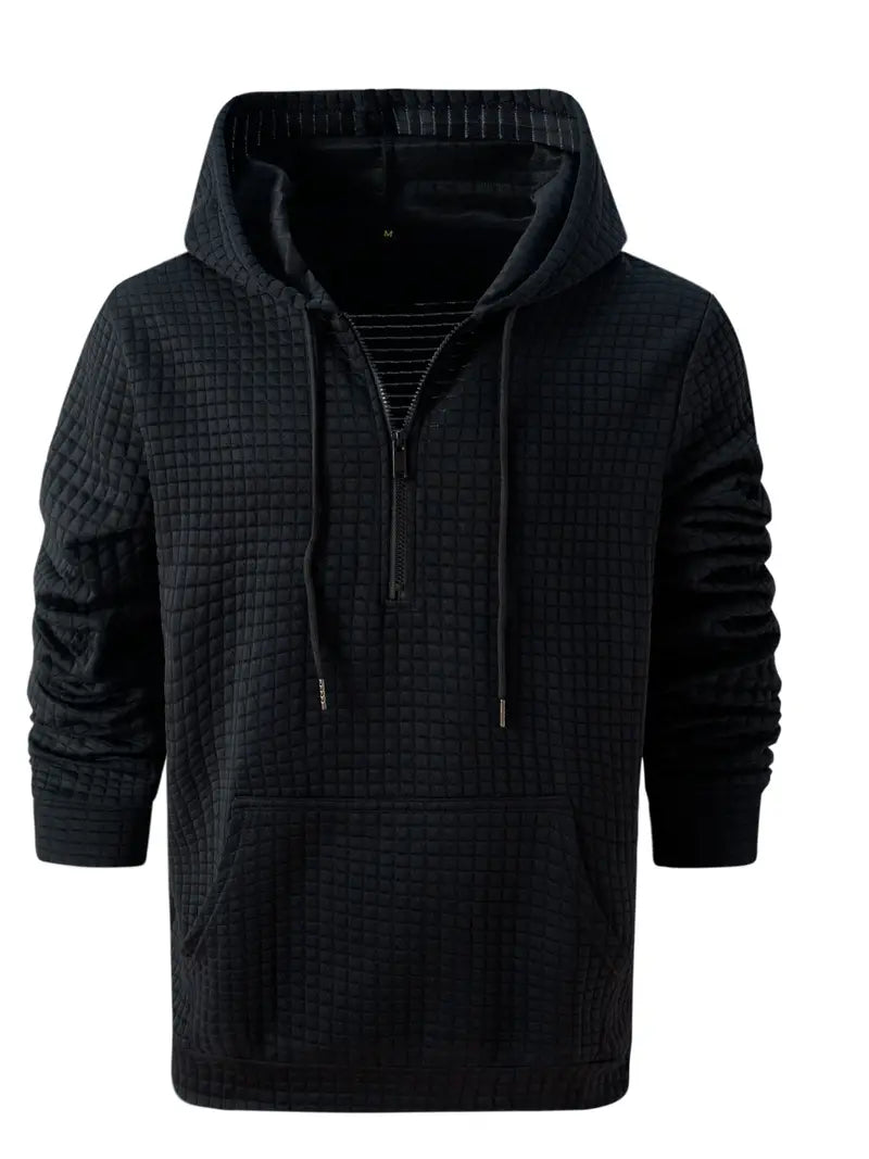 Minori - Long Sleeve Zip-Up Hoodie with Pockets