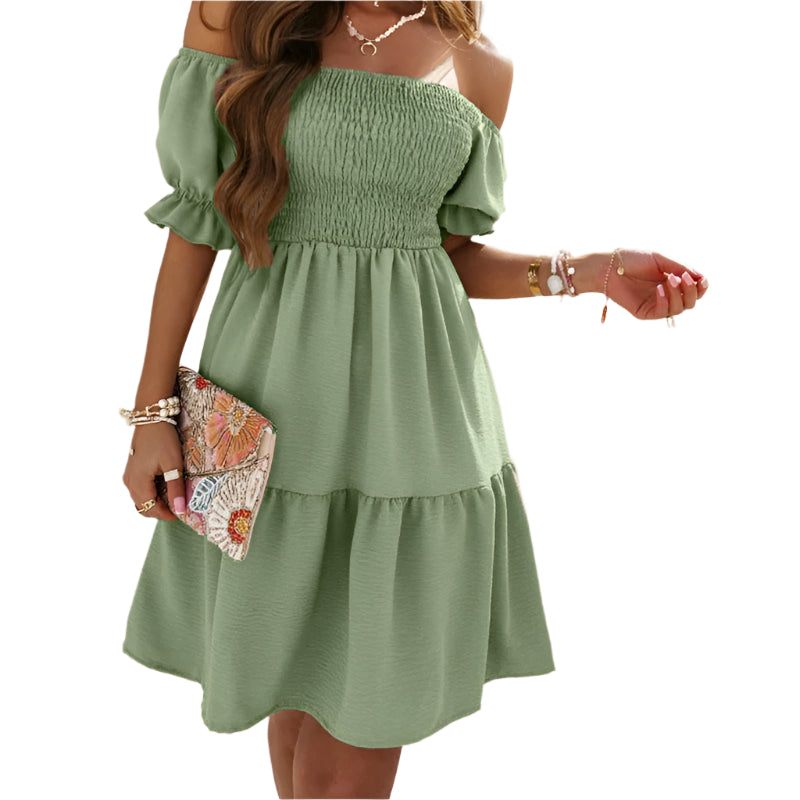 Diana - Backless One Shoulder Dress