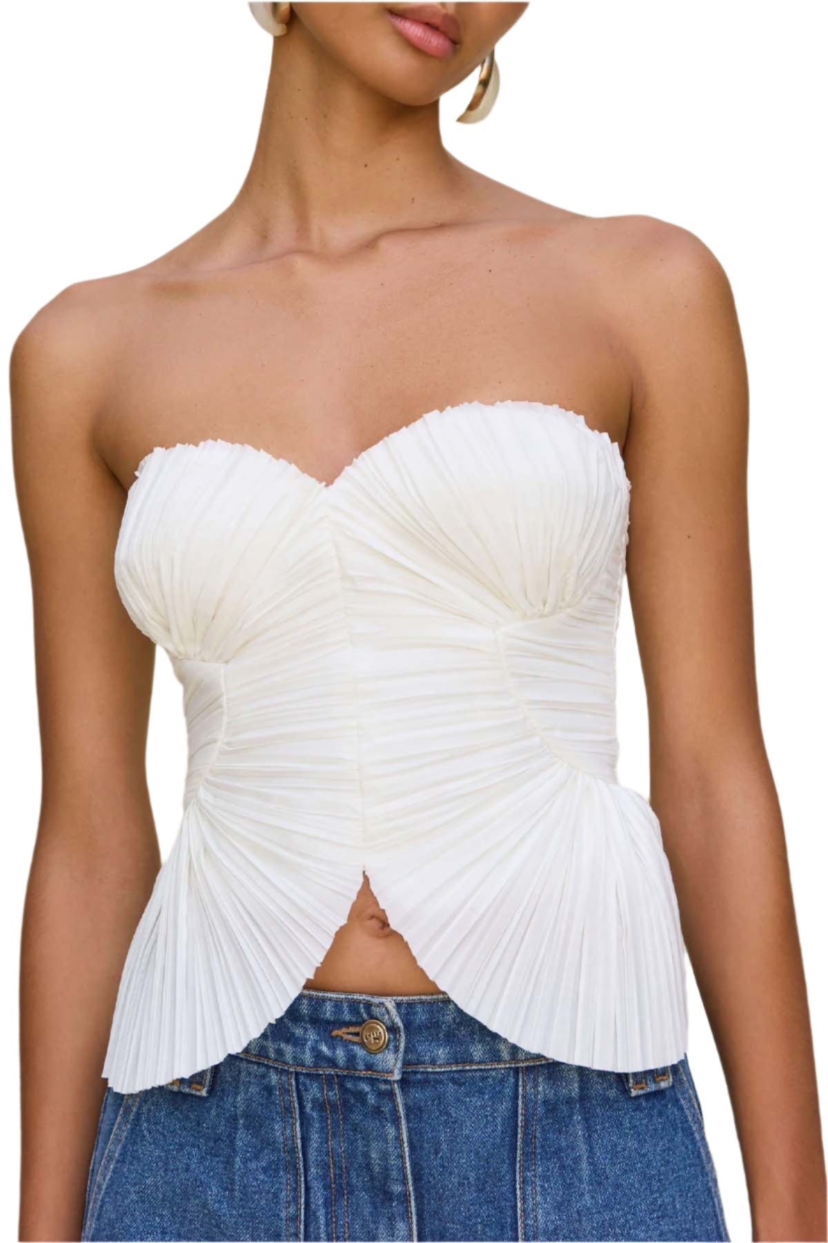 ジュリア - シックなノースリーブトップス