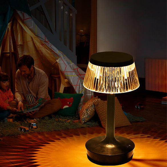 Crystal Mushroom LED Table Lamp