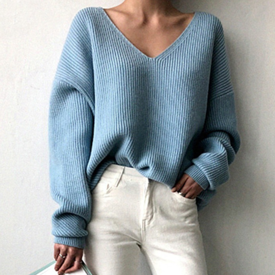 Nana - Luxe V-Neck Sweater