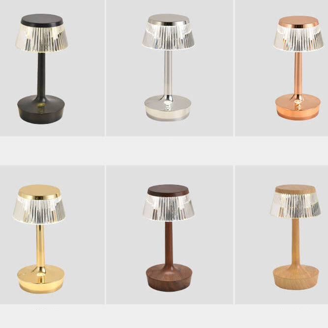 Crystal Mushroom LED Table Lamp