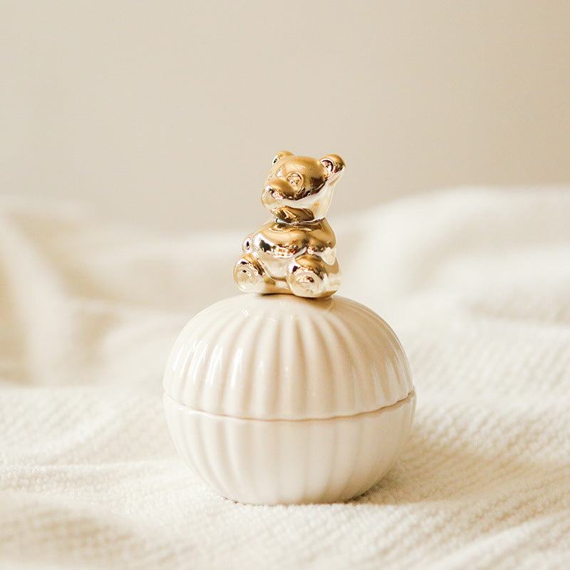 Jewelry Keeper - Animal Design Storage Jar