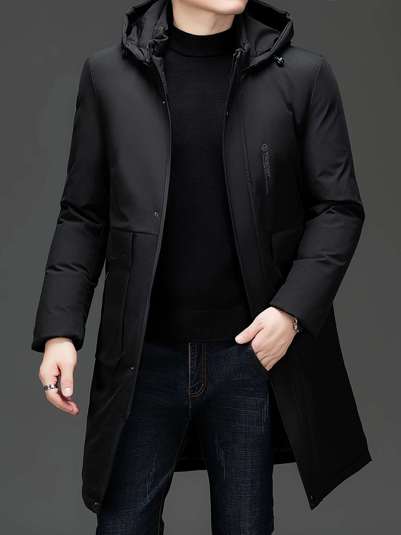 Kazu - Hooded Trench Coat