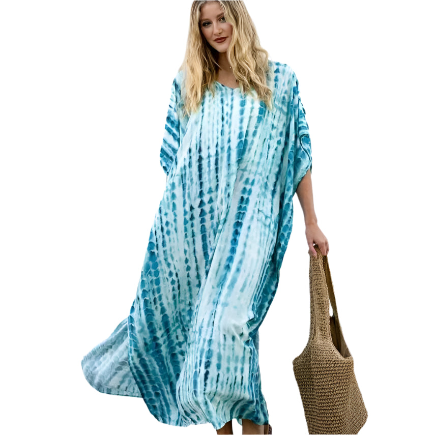 Cassandra - Summer Loose Kaftan Beach Dress