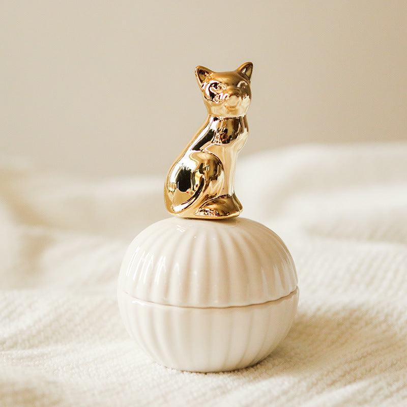 Jewelry Keeper - Animal Design Storage Jar