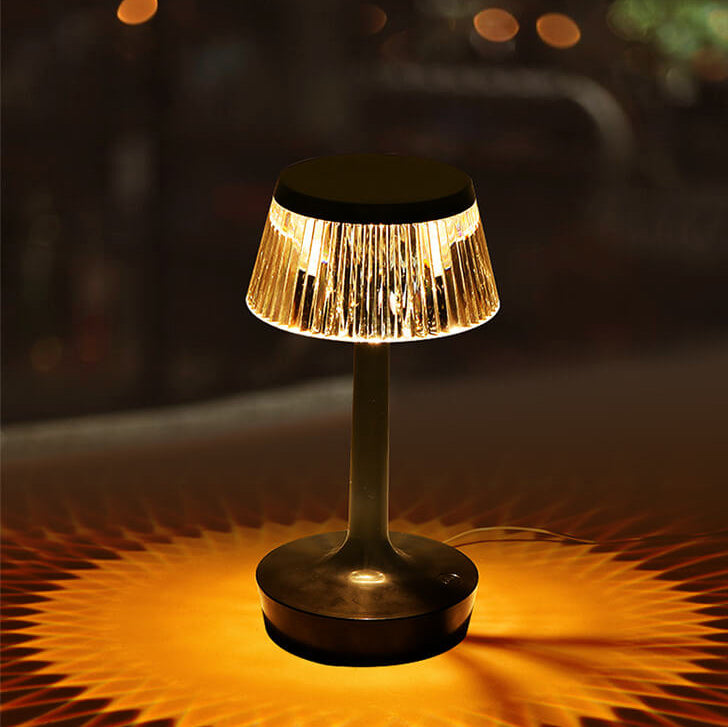 Crystal Mushroom LED Table Lamp