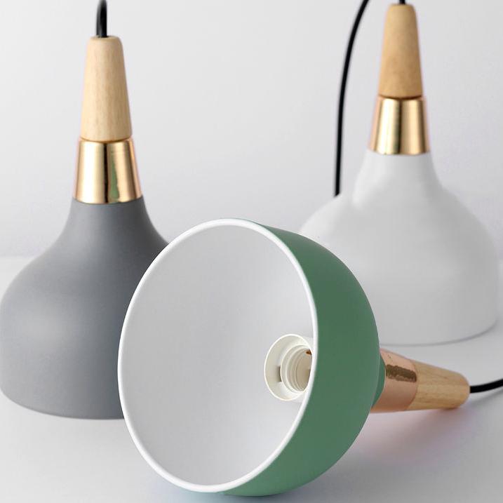 Creative and modern macaron disc art hanging lamp