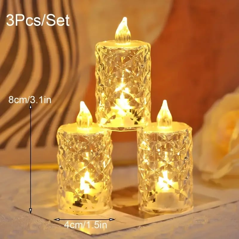 Illusion - Flameless Crystal Candle