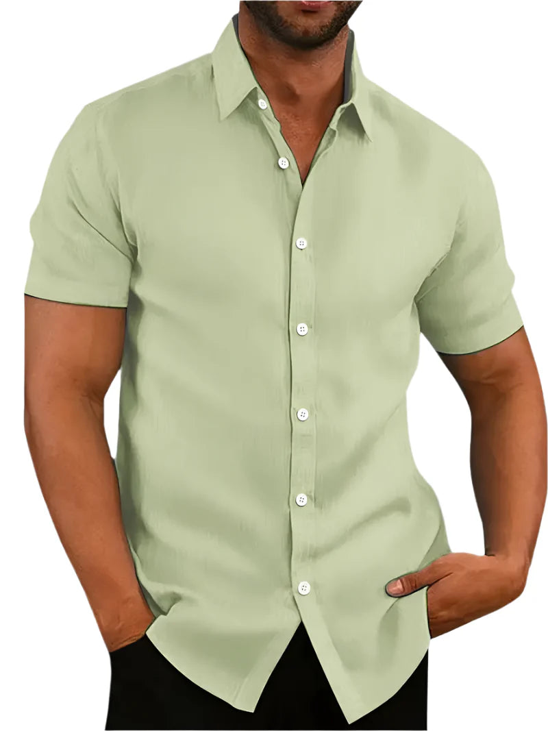 Philip - Short Sleeve Button Down Shirt