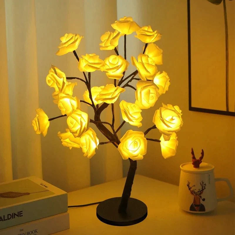 Bloomverve - Radiant Rose Lamp