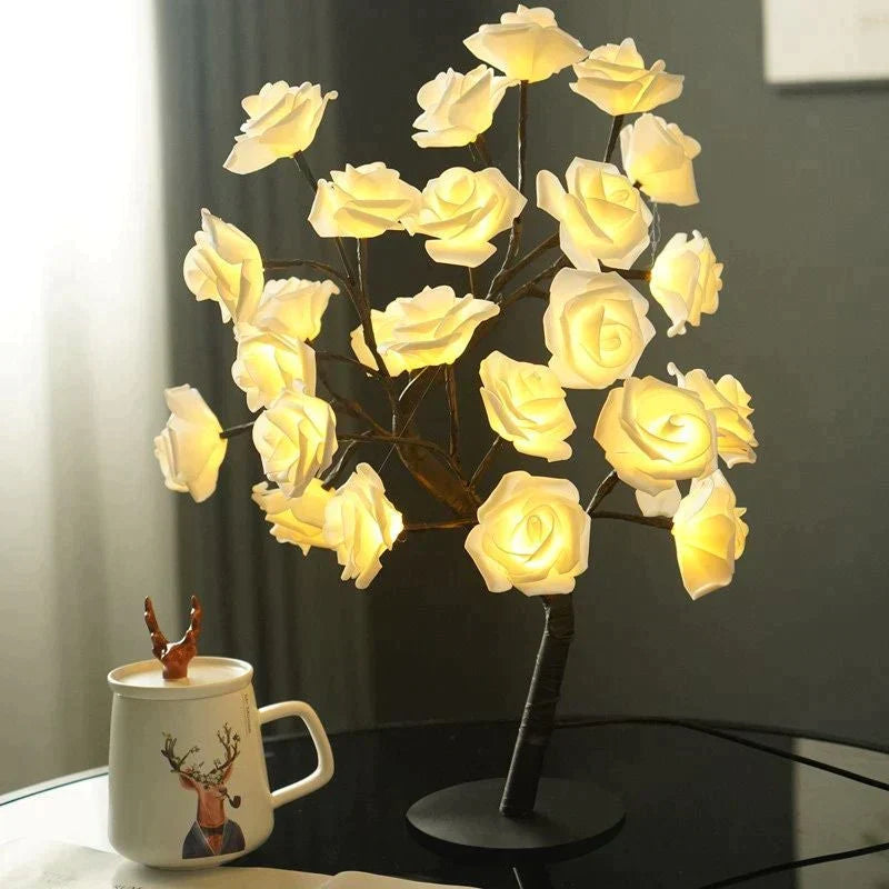 Bloomverve - Radiant Rose Lamp