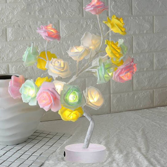 Bloomverve - Radiant Rose Lamp