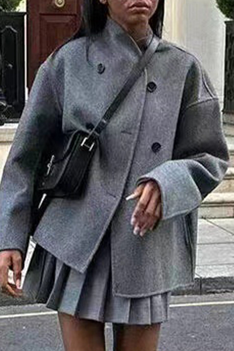 Celeste - Chic stand-collar jacket