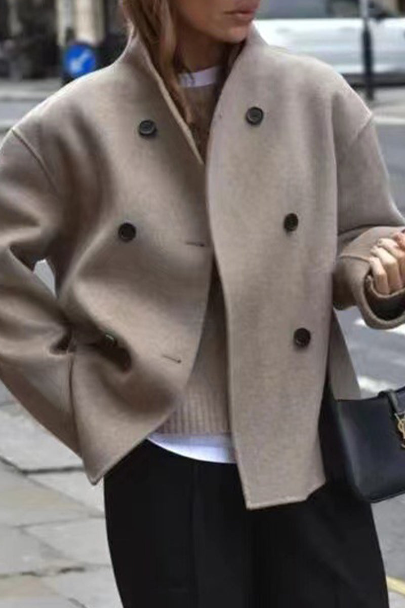 Celeste - Chic stand-collar jacket