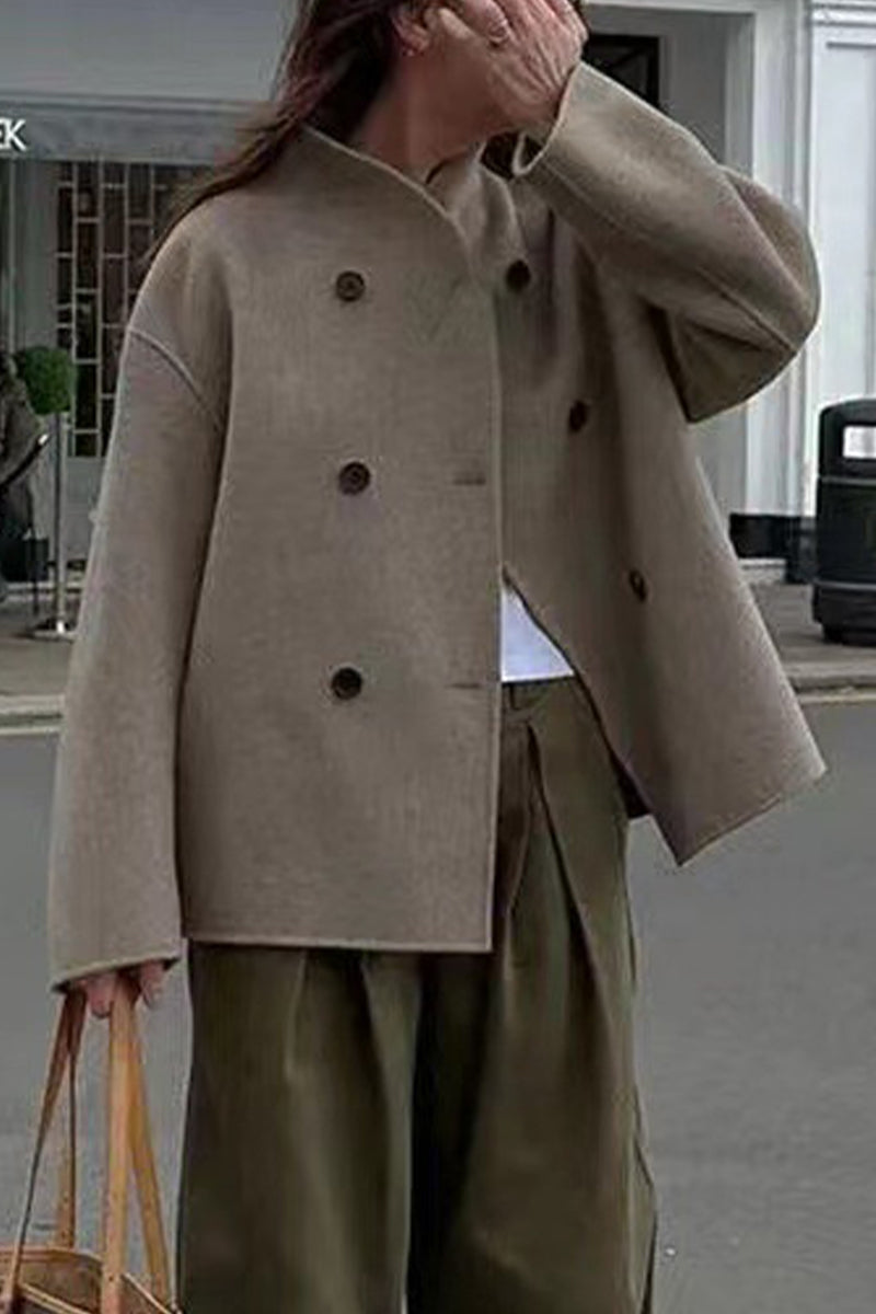 Celeste - Chic stand-collar jacket