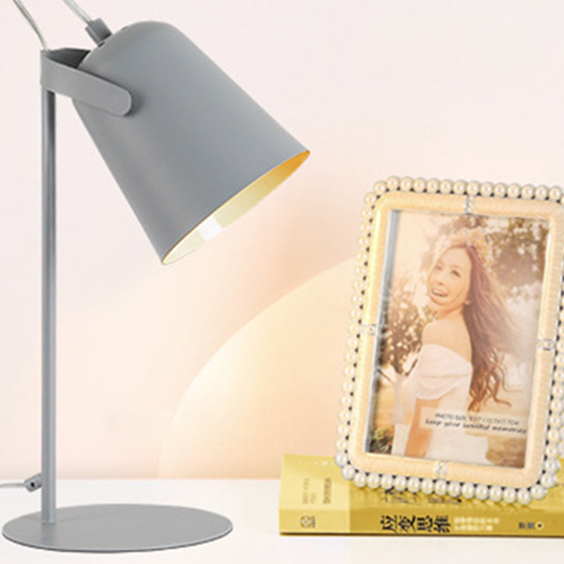 Glow Shade - Adjustable Macaron Metallic Desk Lamp