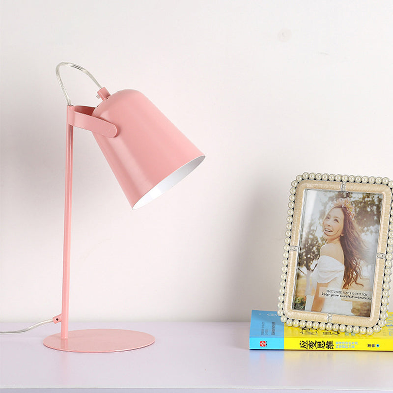 Glow Shade - Adjustable Macaron Metallic Desk Lamp