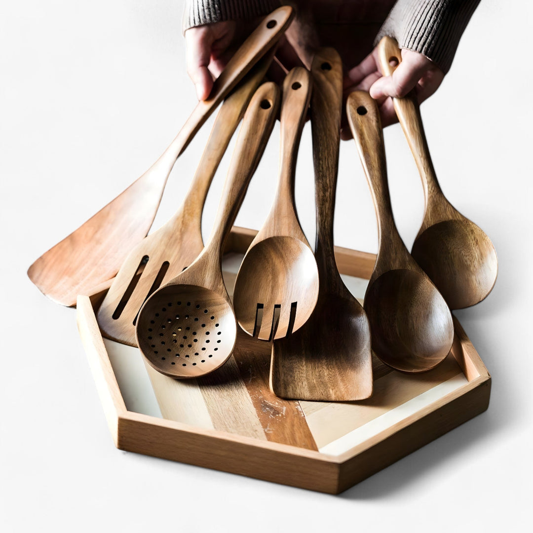 WoodGuard - Heat-resistant wooden cookware
