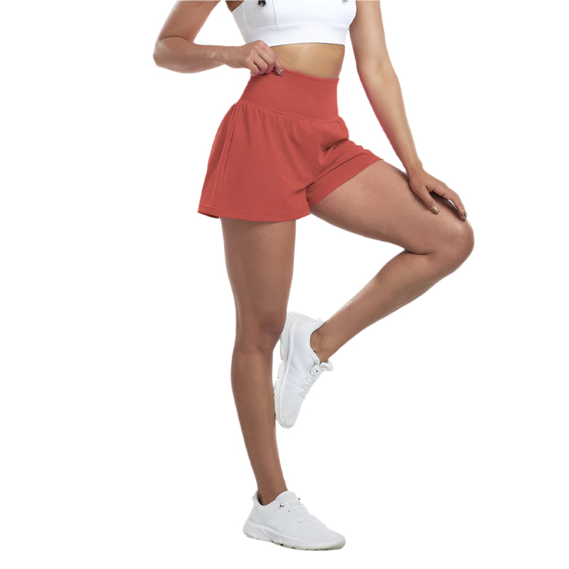 Rebecca - High Waisted Sports Shorts