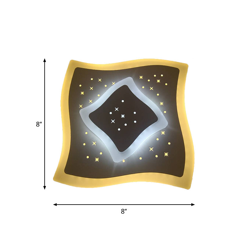 Celestia – Acrylic LED Starry Sconce