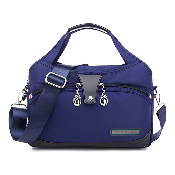 Versatile, waterproof crossbody bag with anti-theft features