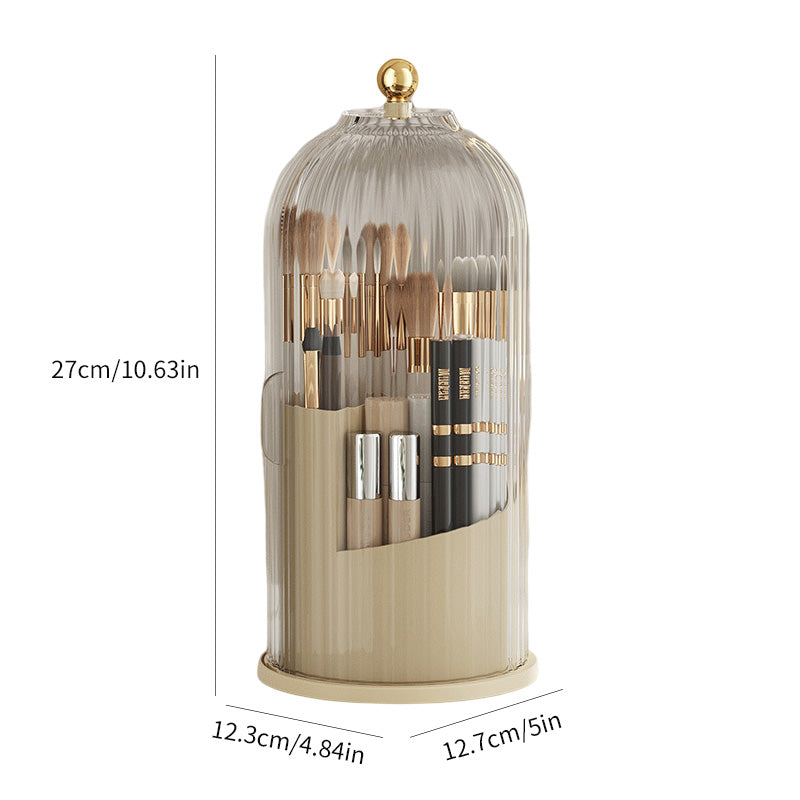 360° makeup brush divider