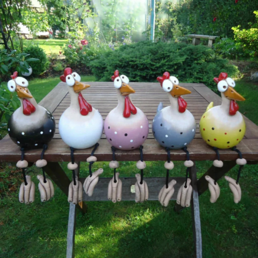 Happy Flock - A touch of glamour to your garden