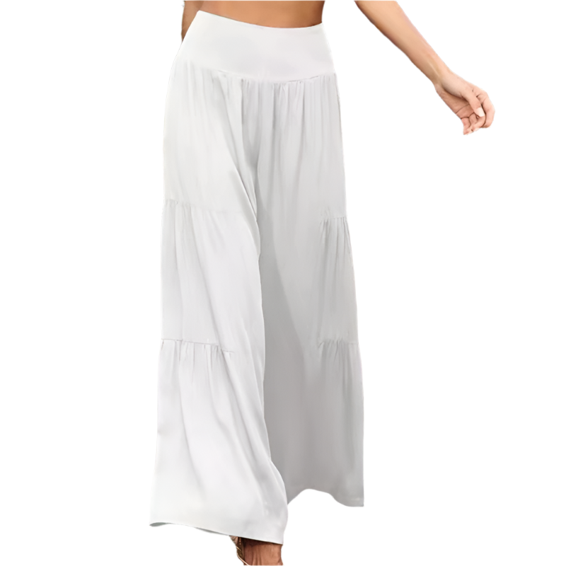 Grettir - Cotton Blend Wide Leg Pants