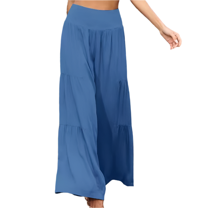 Grettir - Cotton Blend Wide Leg Pants