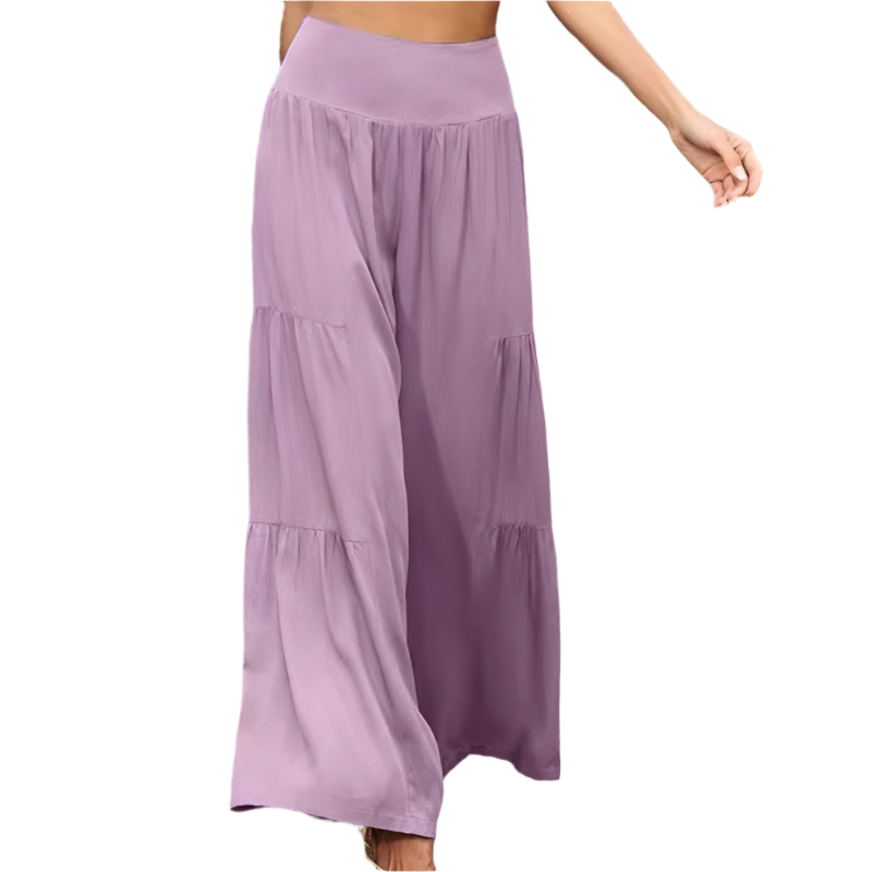 Grettir - Cotton Blend Wide Leg Pants