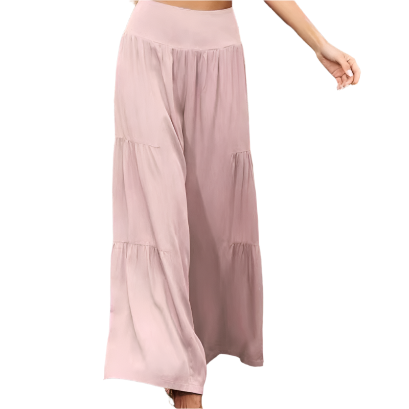 Grettir - Cotton Blend Wide Leg Pants