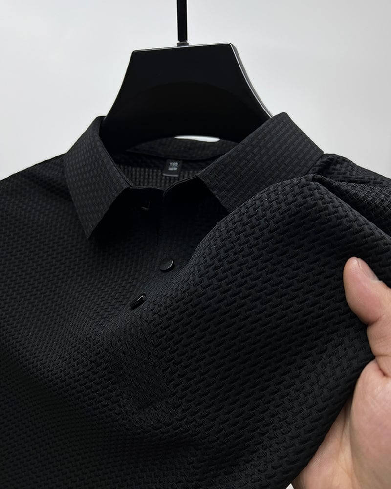 Ashton - Luxuriously Textured Polo Shirt