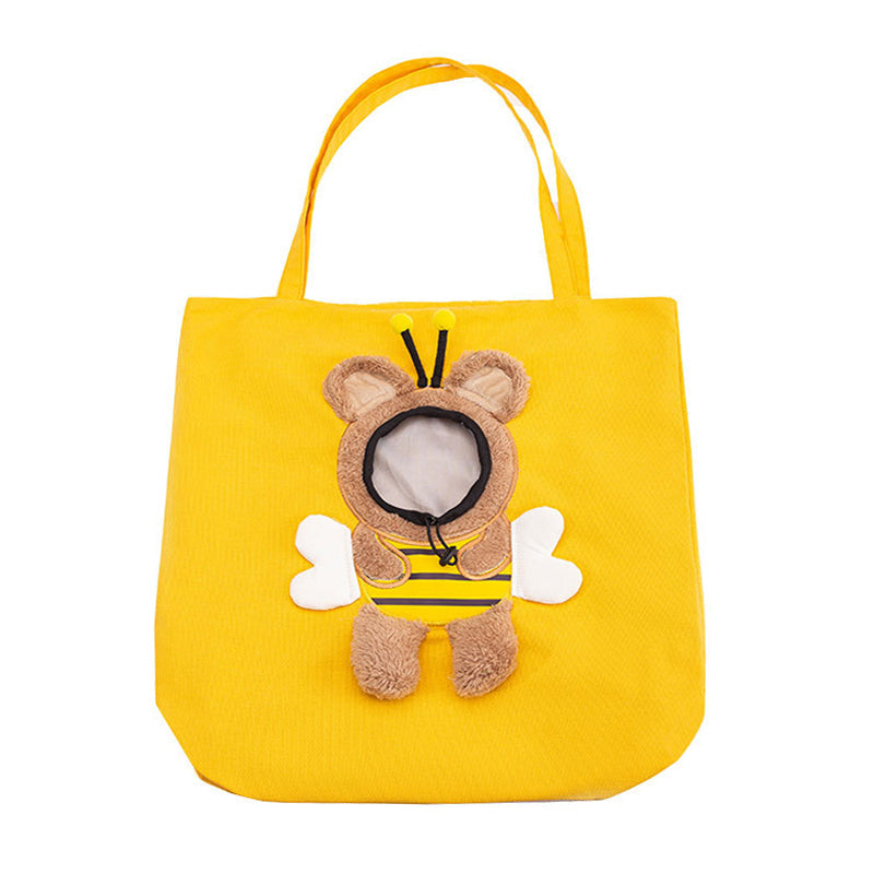 ペットポーチ - かわいいキャンバスペットバッグ