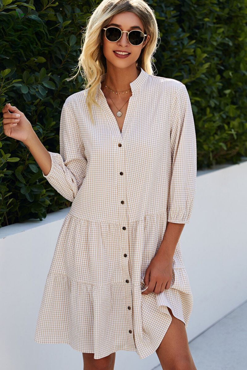 Miley - Versatile Button-Down Dress