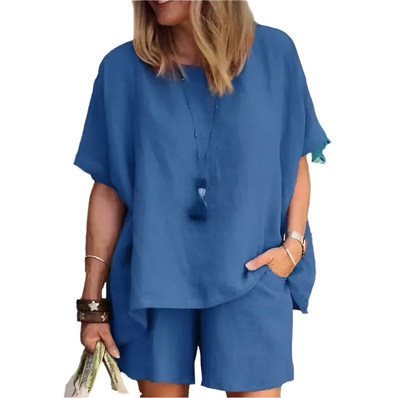 Liana - Casual T-shirt and Shorts Set