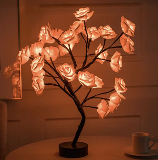 Bloomverve - Radiant Rose Lamp