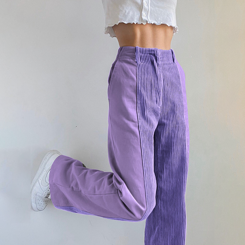 Lili - Stylish Corduroy Pants