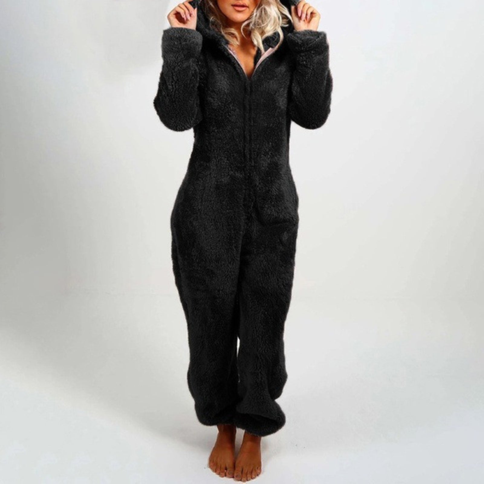 Hilda Comfortable, Soft and Warm Fleece Suit