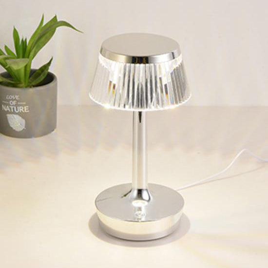 Crystal Mushroom LED Table Lamp