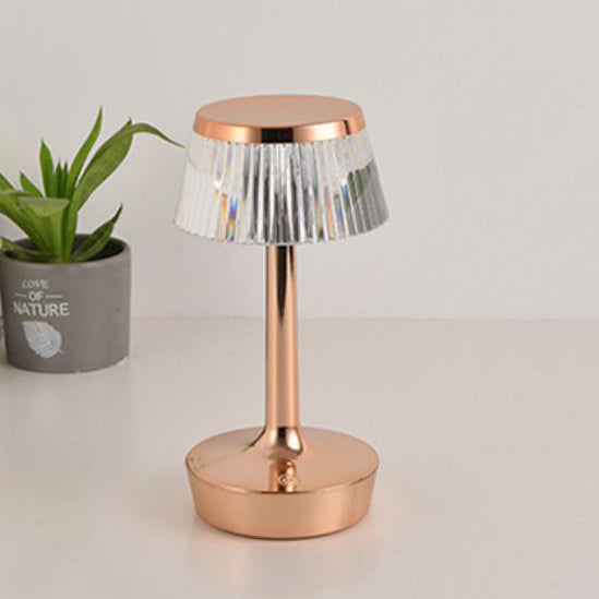 Crystal Mushroom LED Table Lamp