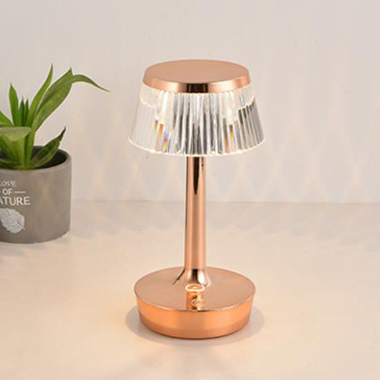 Crystal Mushroom LED Table Lamp