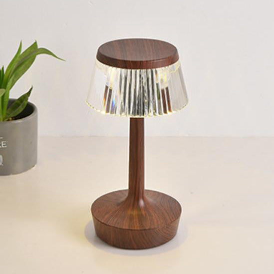 Crystal Mushroom LED Table Lamp