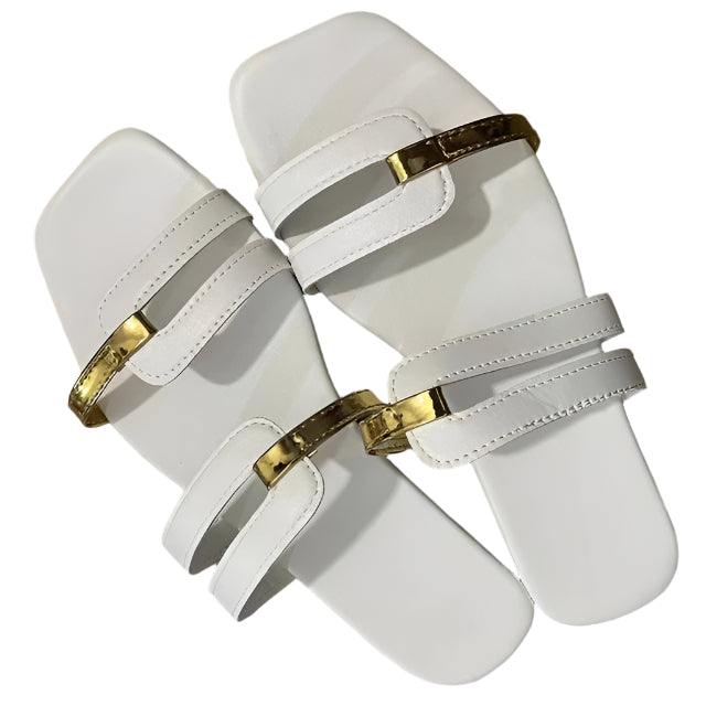 Miriam – Elegant Flat Open Toe Slippers