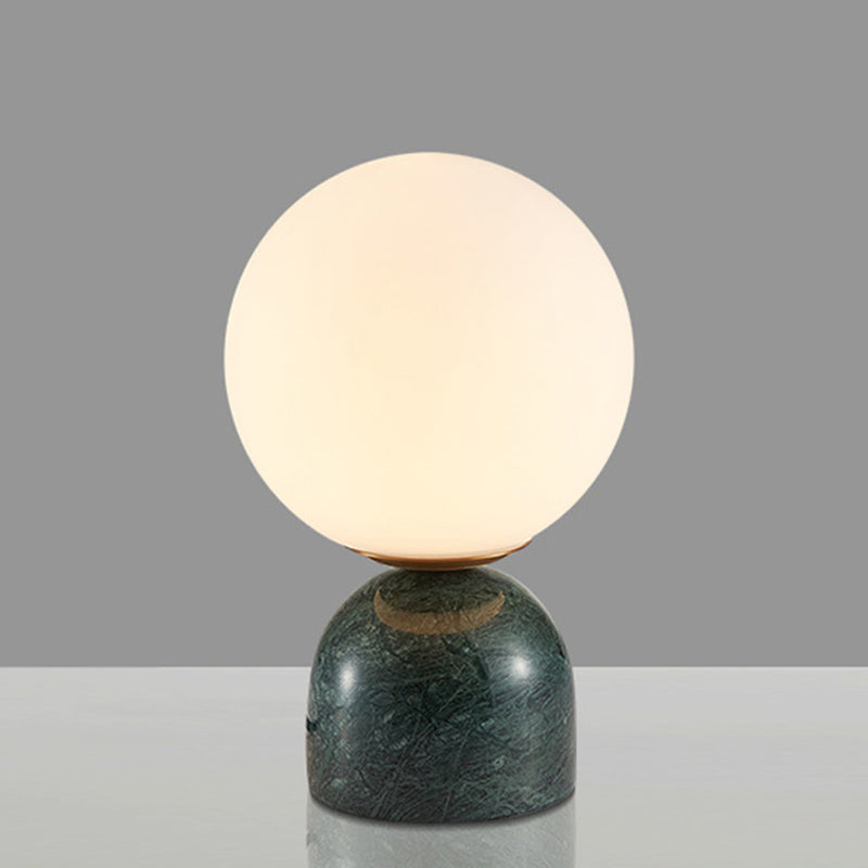 Luna Nordic frosted glass ball lamp