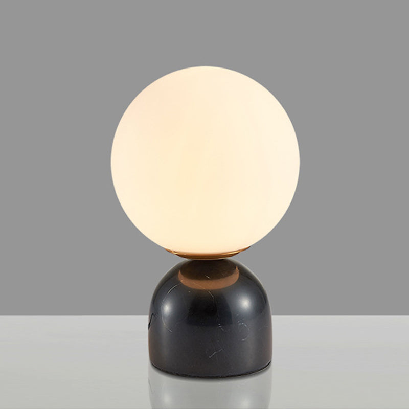 Luna Nordic frosted glass ball lamp