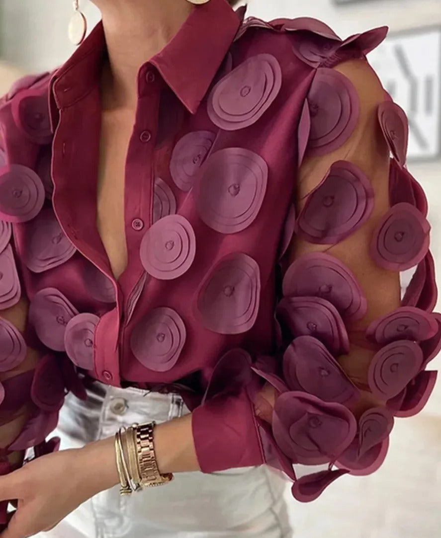 Melody - Elegant collared shirt