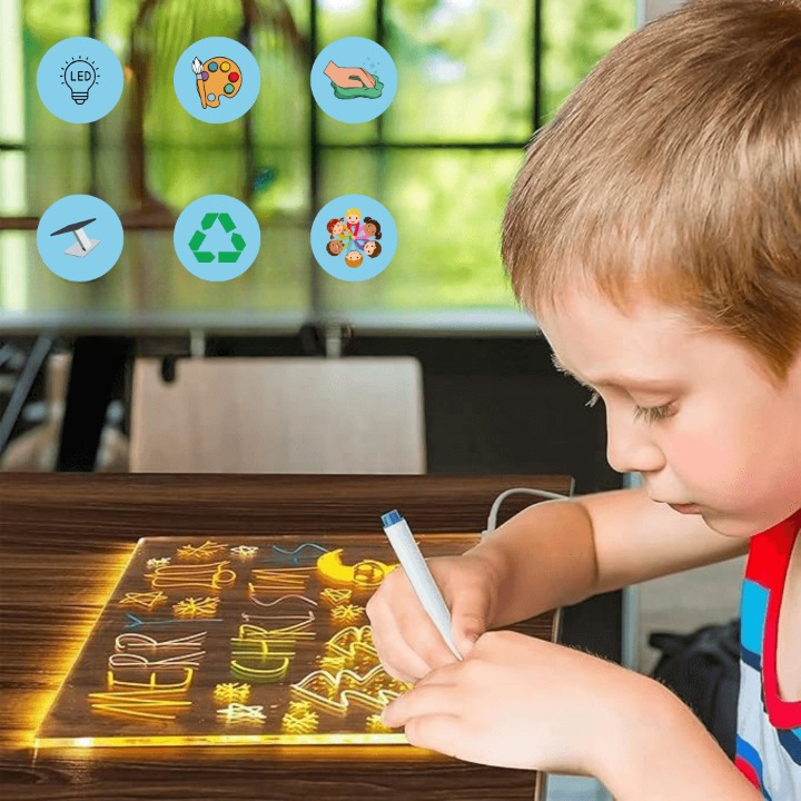 Children's Literature - LED Magic Drawing Board